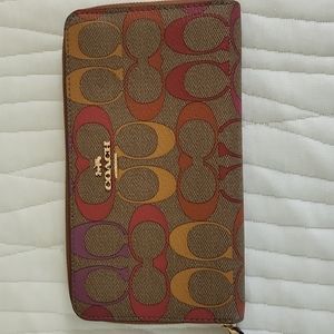 Mulit-Print Coach Wristlet